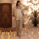 2 Pc Silk Formal Co-Ord Set - ZL25-C06-03