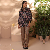 2 Pc Silk Formal Co-Ord Set - ZL25-C06-04