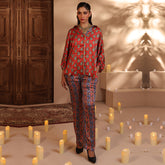 2 Pc Silk Formal Co-Ord Set - ZL25-C06-05