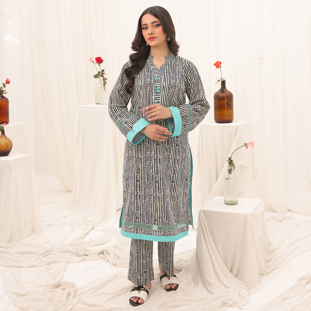 2 Pc Casual Co-Ord Set - ZL25-C07-01 Main image