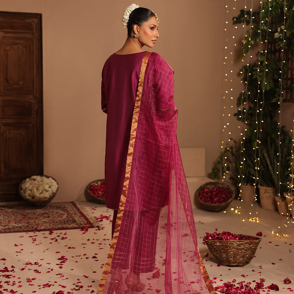 3 Pc Formal Stitched Suit - ZL25-C12-01