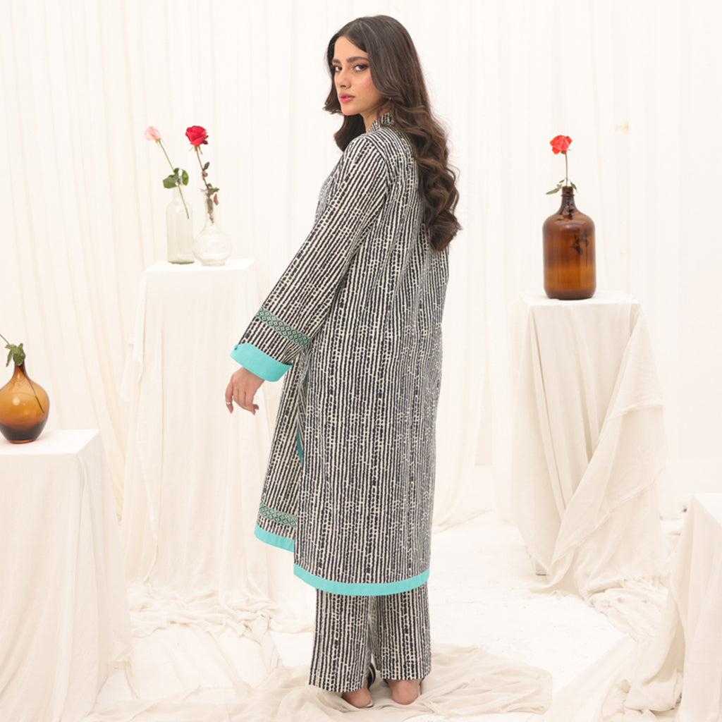 2 Pc Casual Co-Ord Set - ZL25-C07-01