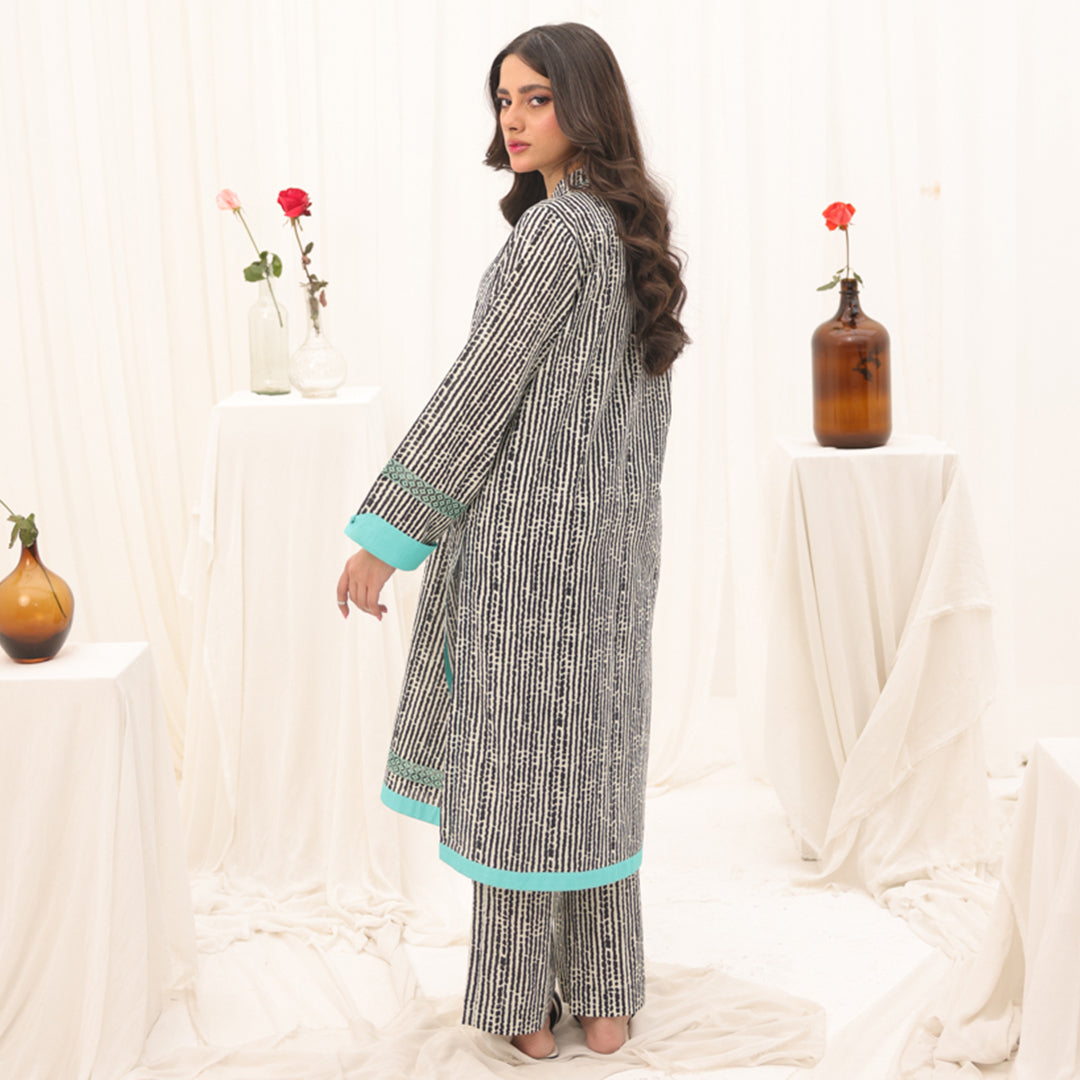 2 Pc Casual Co-Ord Set - ZL25-C07-01