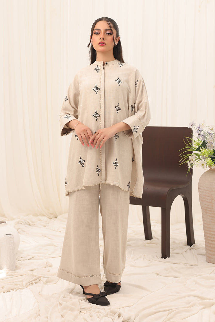 2 Pc Casual Co-Ord Set - ZL25-C13-01