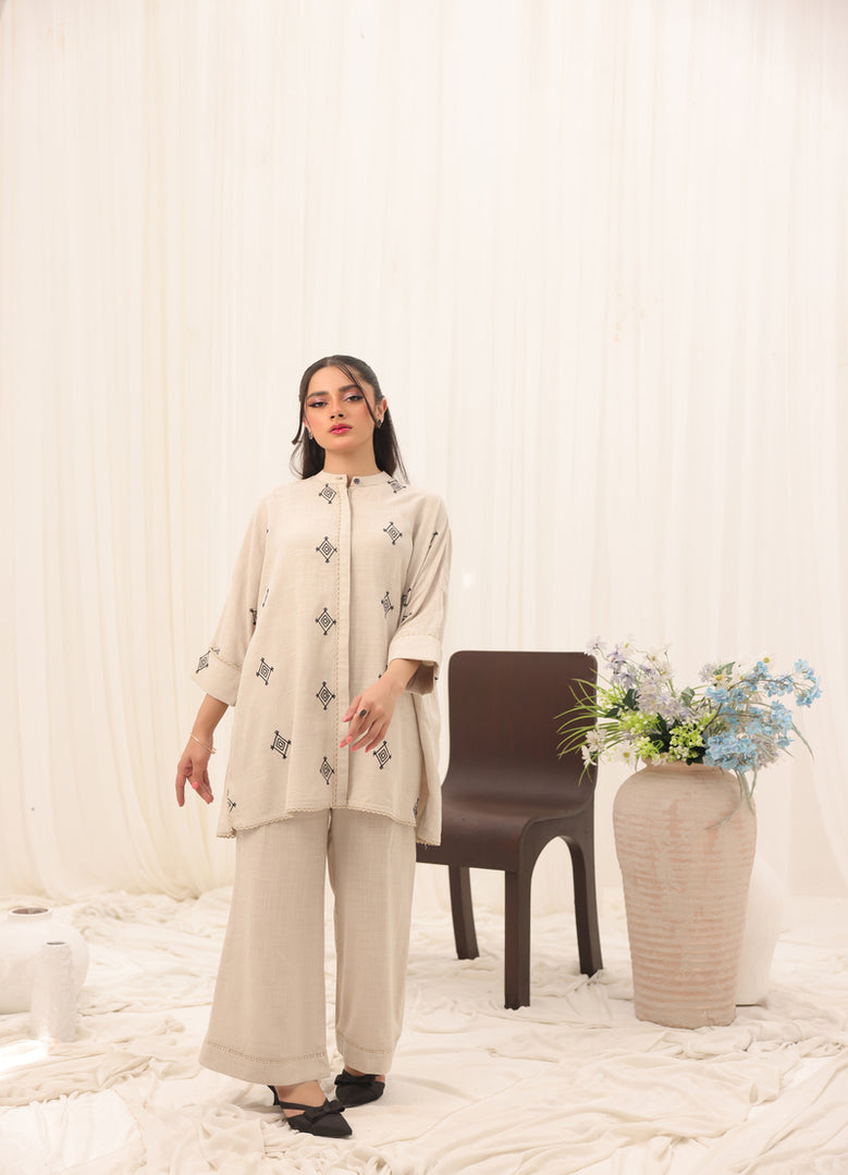 2 Pc Casual Co-Ord Set - ZL25-C13-01