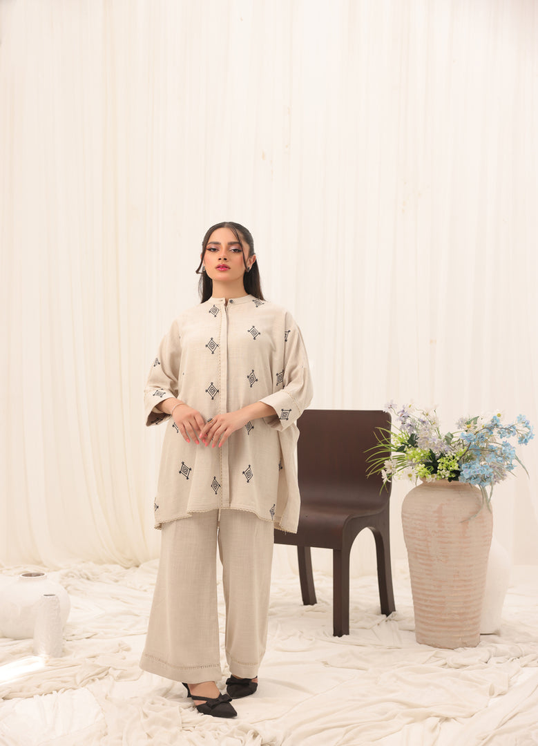 2 Pc Casual Co-Ord Set - ZL25-C13-01