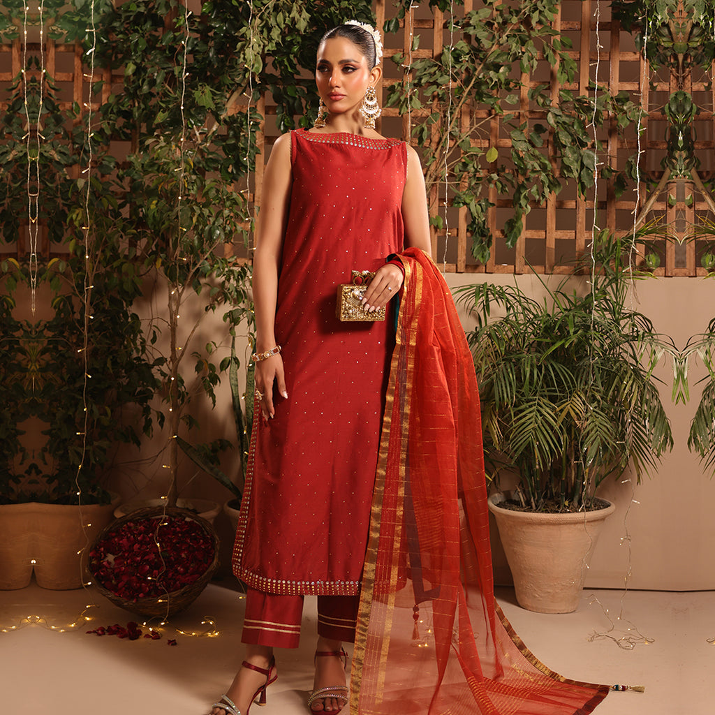 3 Pc Formal Stitched Suit - ZL25-C12-02