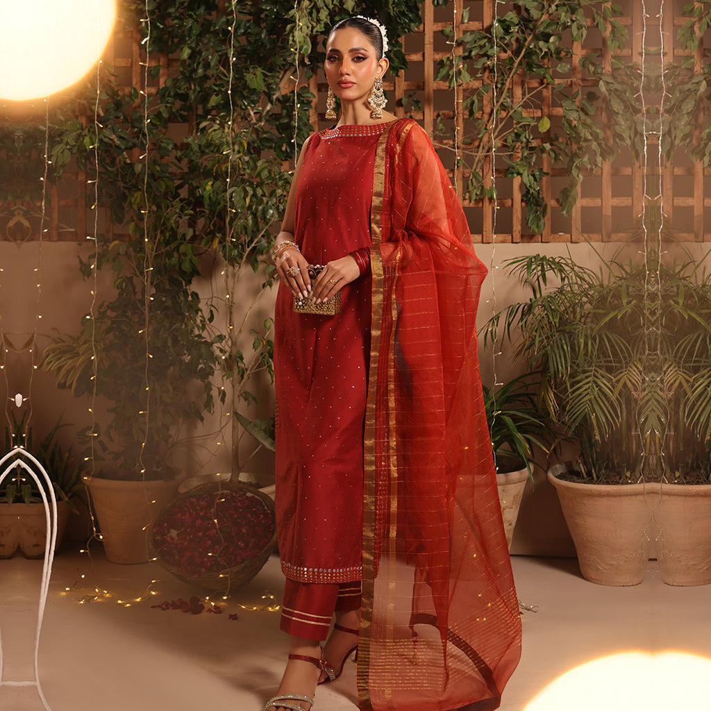 3 Pc Formal Stitched Suit - ZL25-C12-02