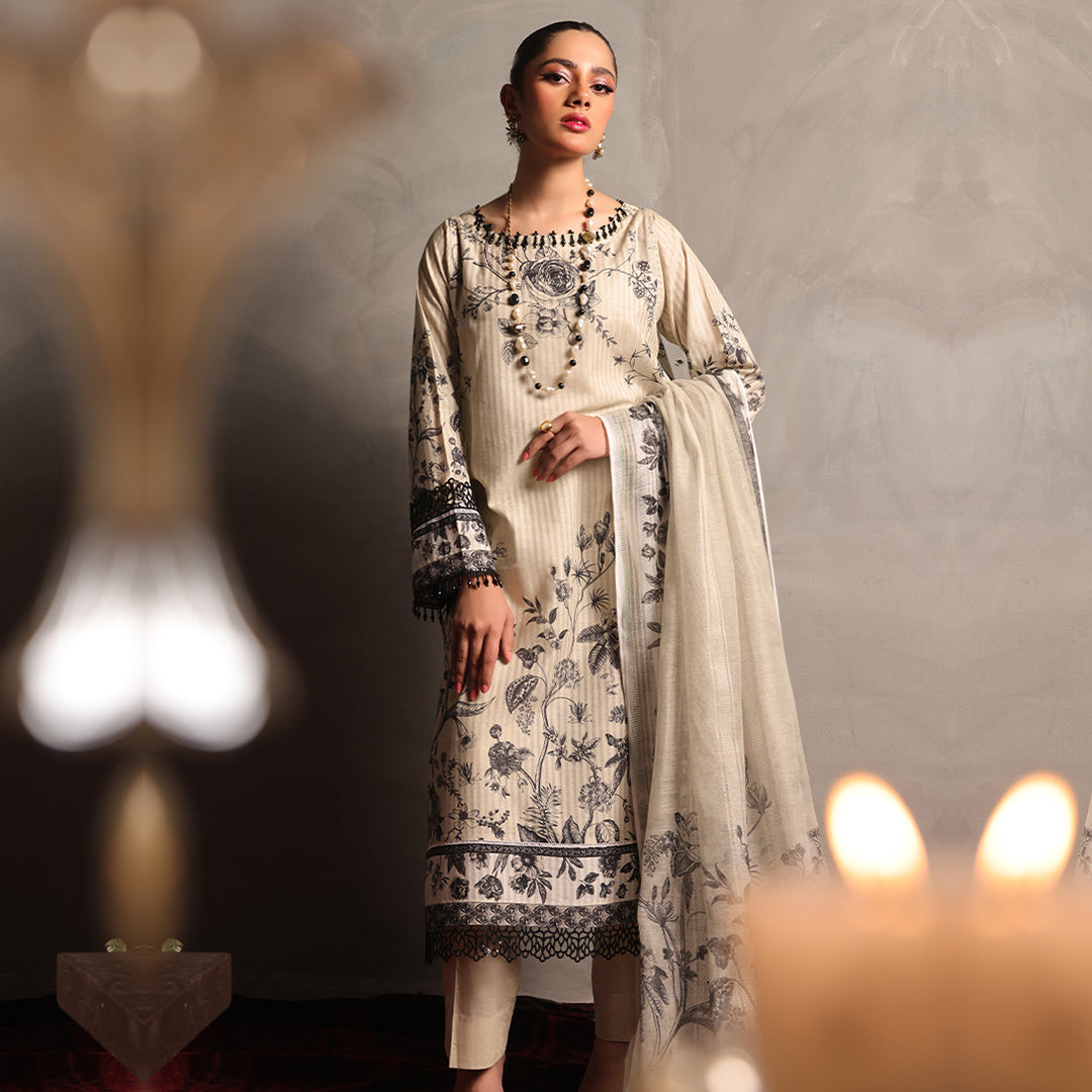 3 Pc Dobby Suit - ZL25-C08-02 Secondary image