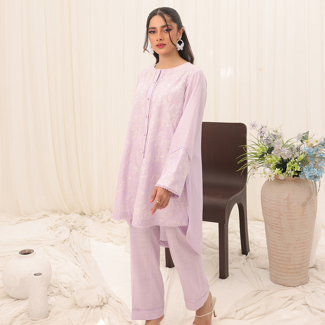 2 Pc Casual Co-Ord Set - ZL25-C13-02 Secondary image