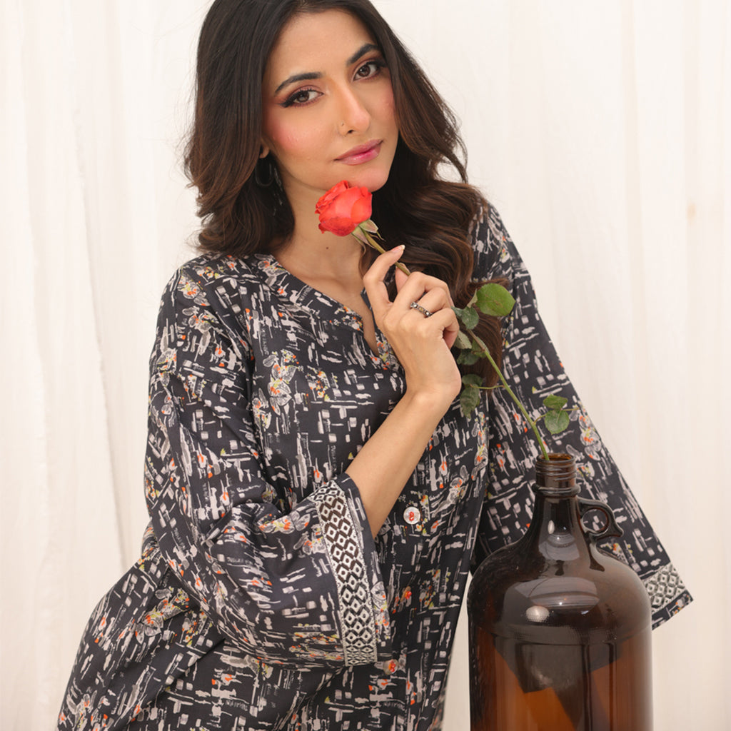 2 Pc Casual Co-Ord Set - ZL25-C07-02