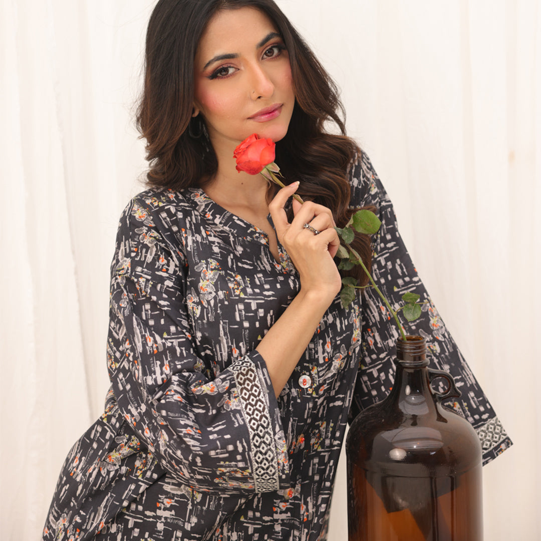 2 Pc Casual Co-Ord Set - ZL25-C07-02