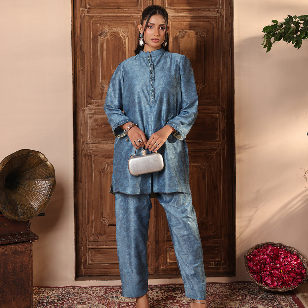 2 Pc Formal Co-Ord Set - ZL25-C09-02 Main image