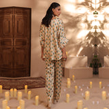 2 Pc Silk Formal Co-Ord Set - ZL25-C06-03