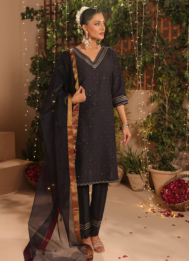 3 Pc Formal Stitched Suit - ZL25-C12-03