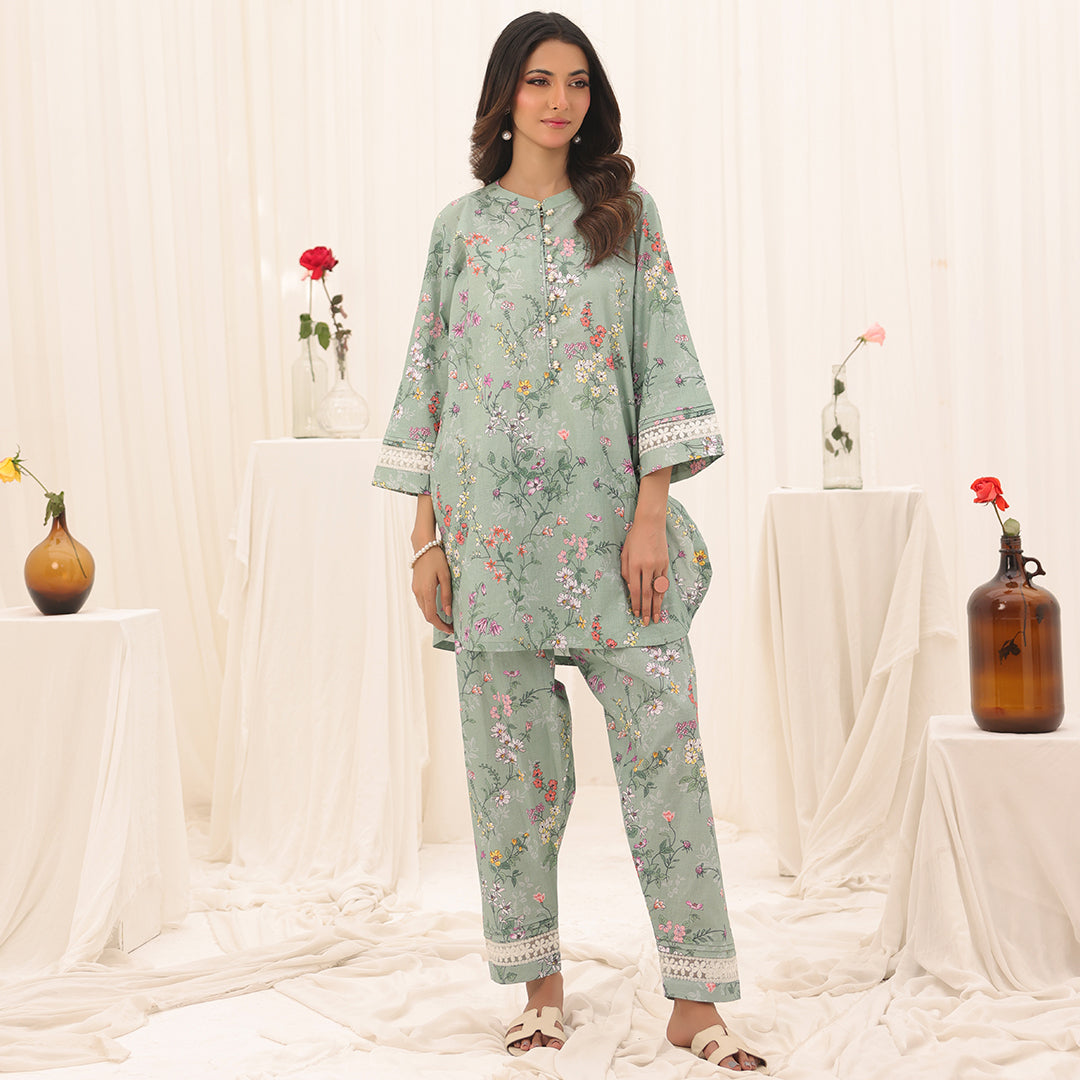 2 Pc Casual Co-Ord Set - ZL25-C07-04 Main image