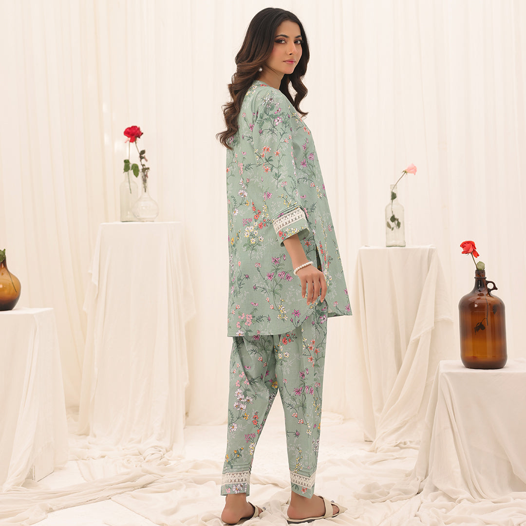 2 Pc Casual Co-Ord Set - ZL25-C07-04 Secondary image