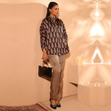 2 Pc Silk Formal Co-Ord Set - ZL25-C06-04