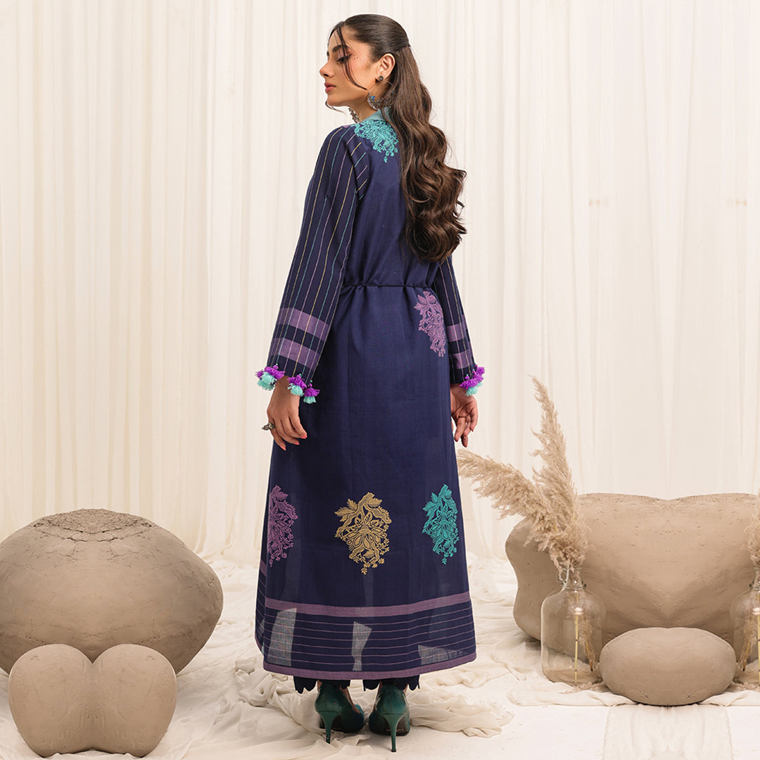 3 Pc Yarn Dyed Unstitched Suit - ZL25-C10-04 Main image