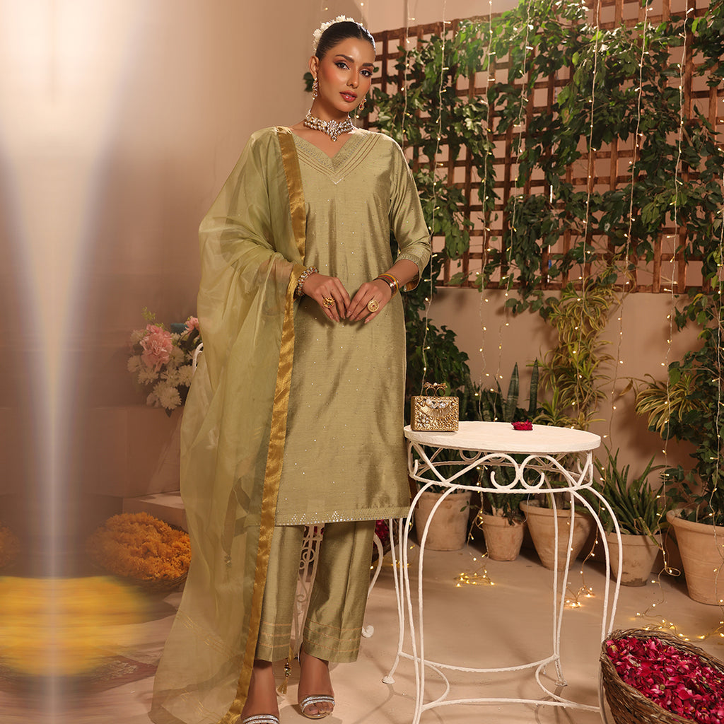 3 Pc Formal Stitched Suit - ZL25-C12-05