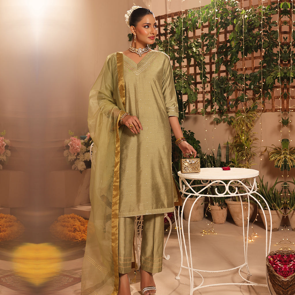 3 Pc Formal Stitched Suit - ZL25-C12-05