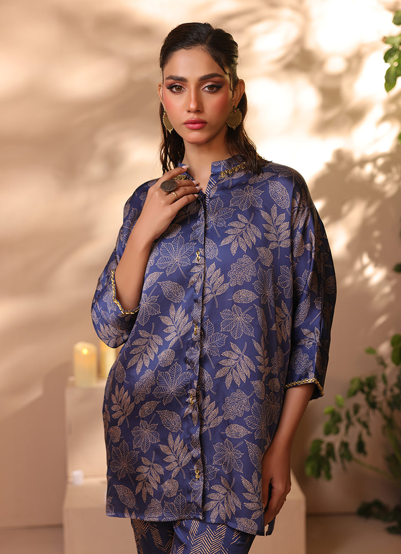 2 Pc Silk Formal Co-Ord Set - ZL25-C06-02