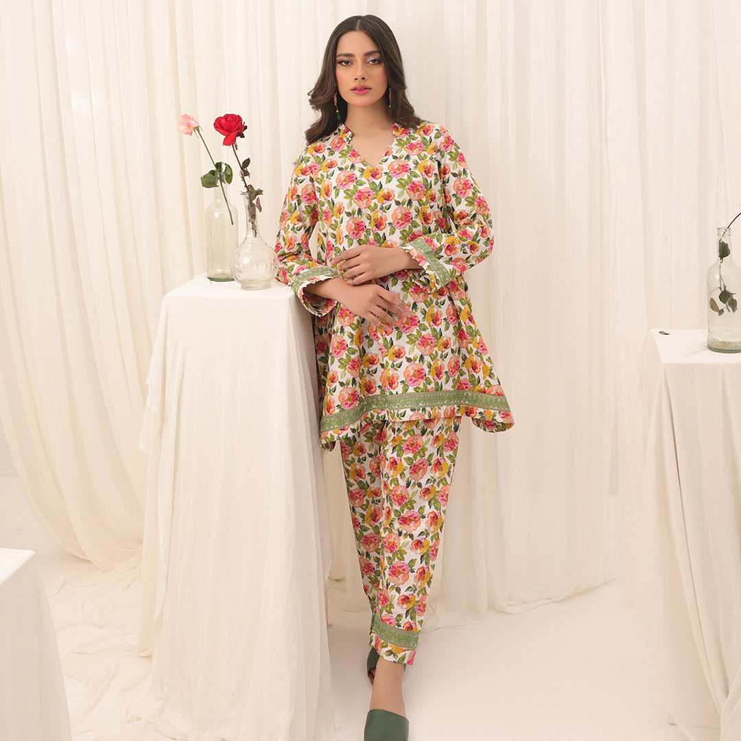 2 Pc Casual Co-Ord Set - ZL25-C07-06 Main image