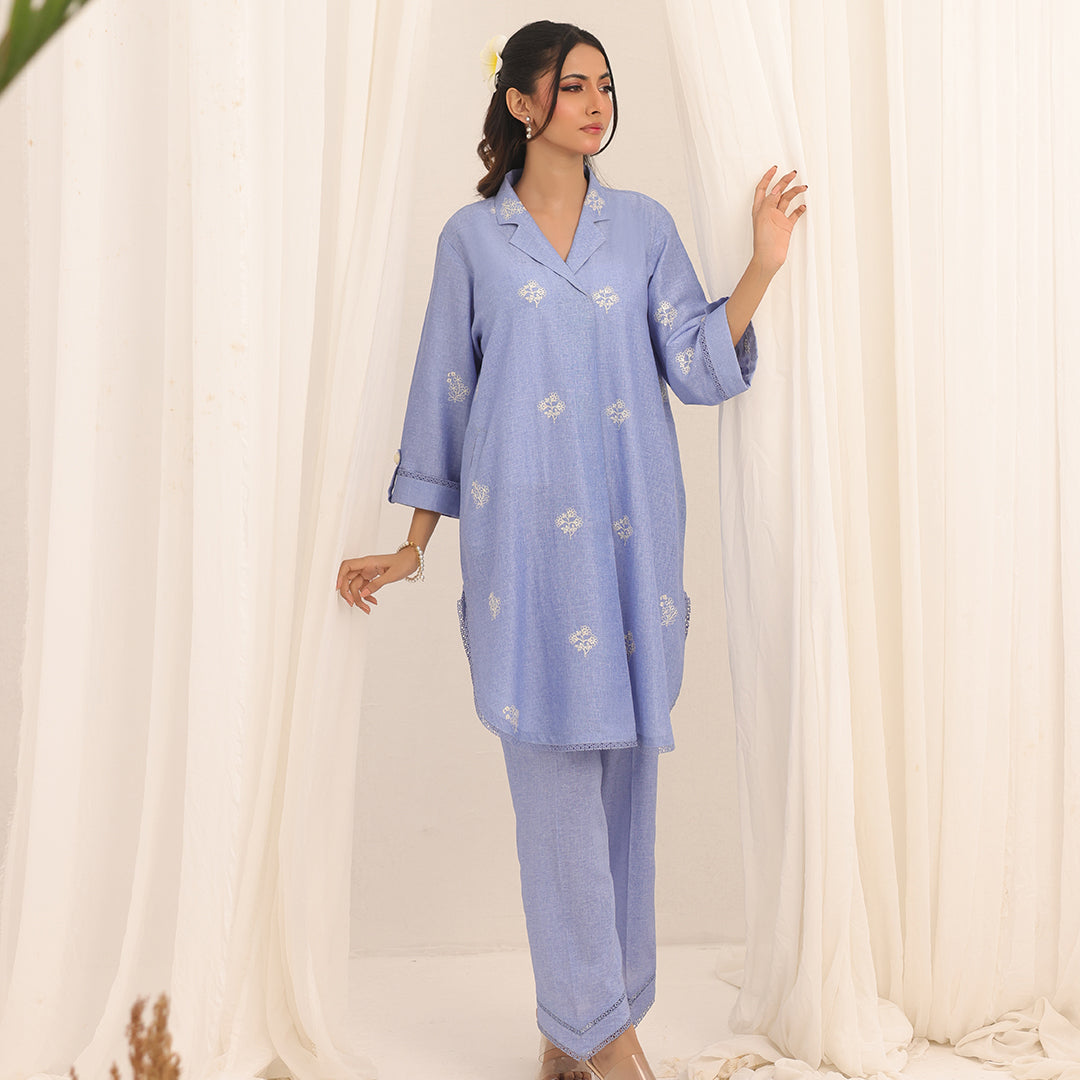 2 Pc Casual Co-Ord Set - ZL25-C13-06 Main image