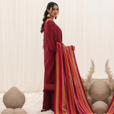 3 Pc Yarn Dyed Unstitched Suit - ZL25-C10-06