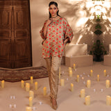 2 Pc Silk Formal Co-Ord Set - ZL25-C06-06