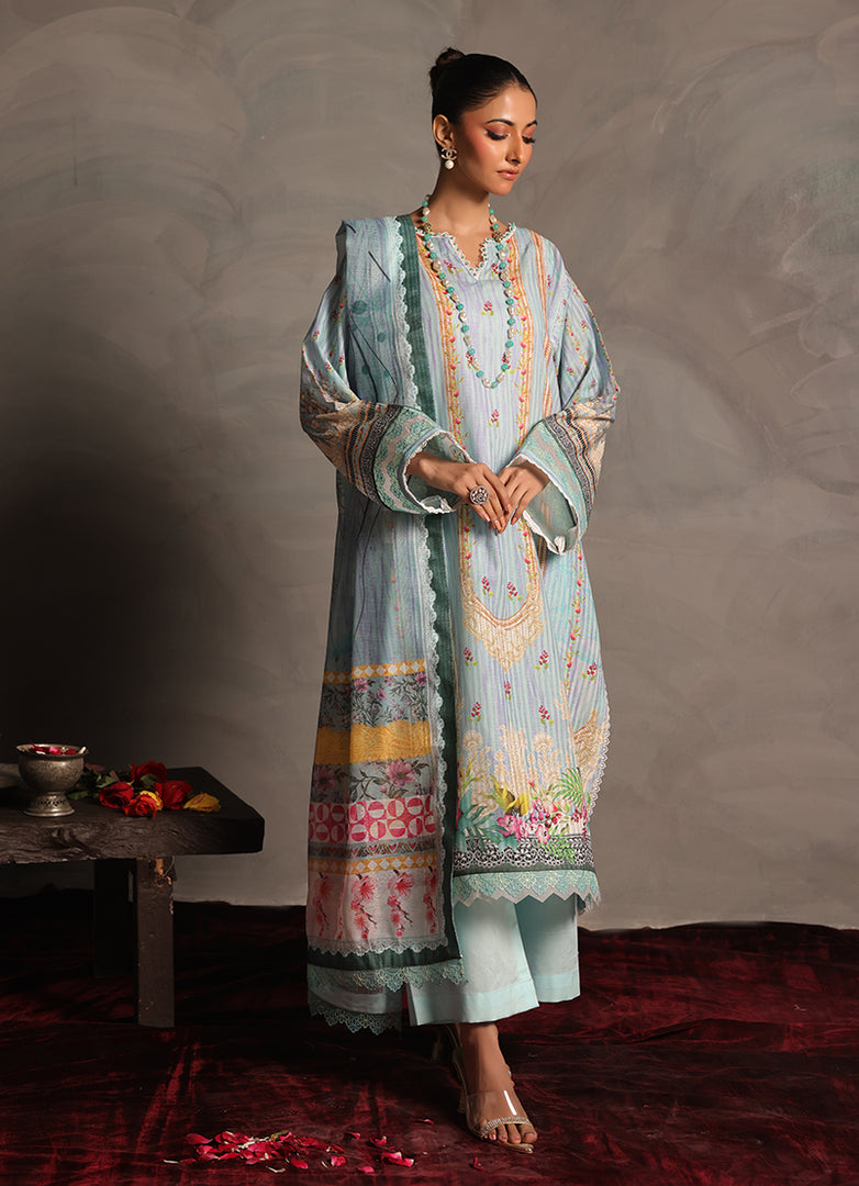 3 Pc Dobby Unstitched Suit - ZL25-C08-03
