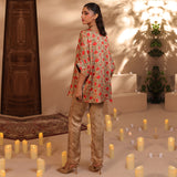 2 Pc Silk Formal Co-Ord Set - ZL25-C06-06