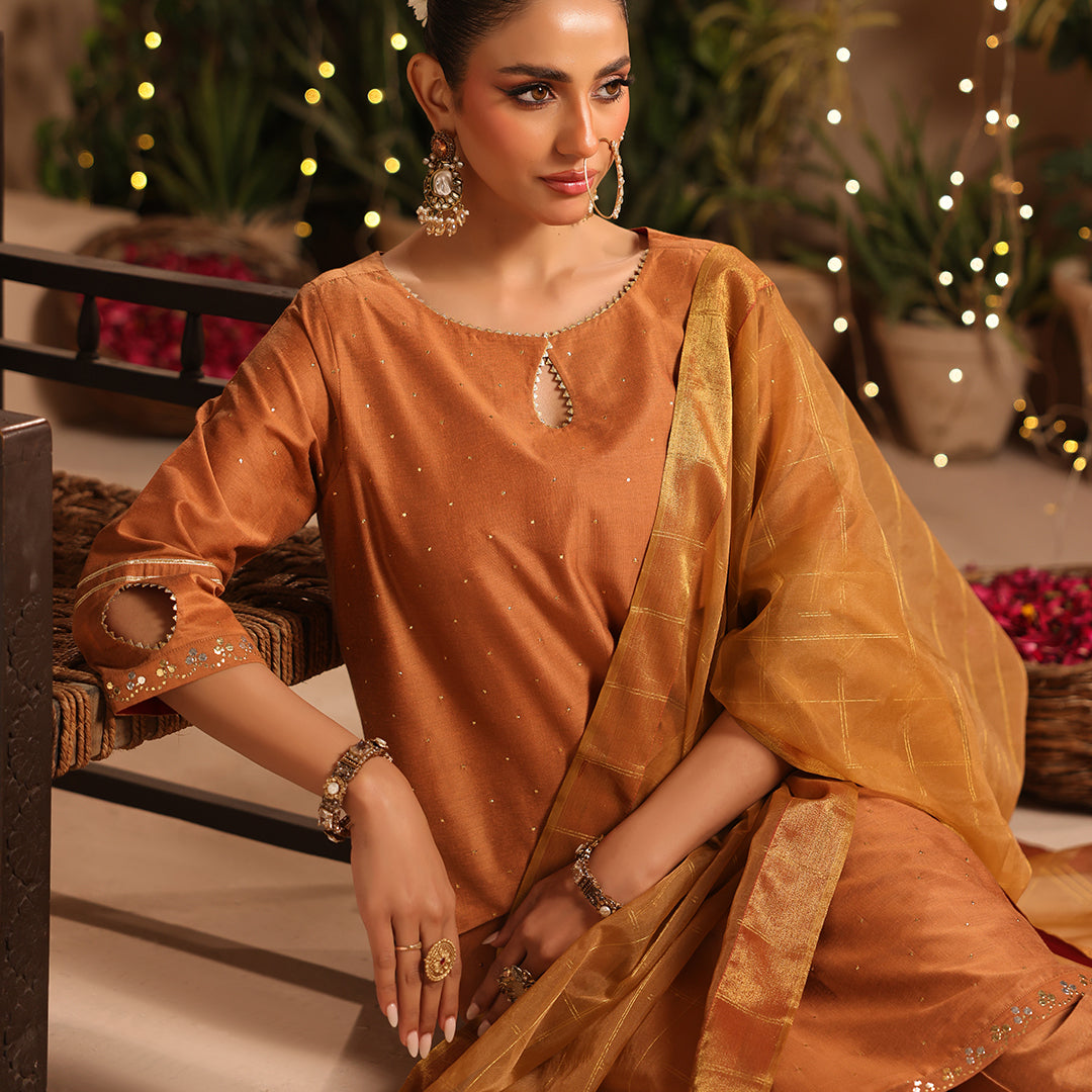 3 Pc Formal Stitched Suit - ZL25-C12-06