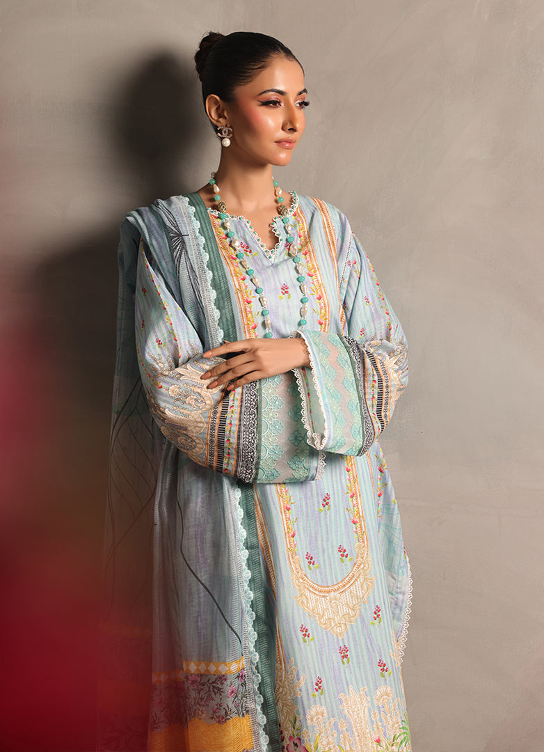 3 Pc Dobby Unstitched Suit - ZL25-C08-03