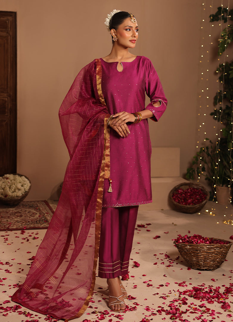3 Pc Formal Stitched Suit - ZL25-C12-01