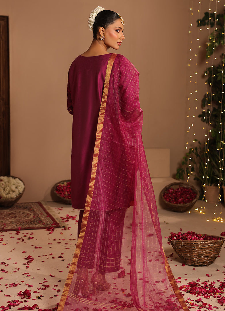 3 Pc Formal Stitched Suit - ZL25-C12-01