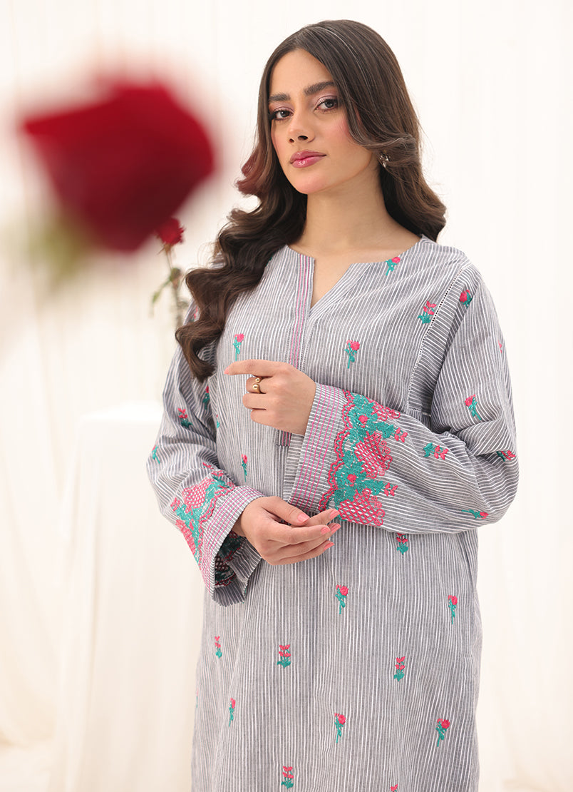 1 Pc Casual Kurti  - ZL25-C02-01 Secondary image