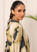 1 Pc Poly Silk Long Dress - ZL25-C05-06