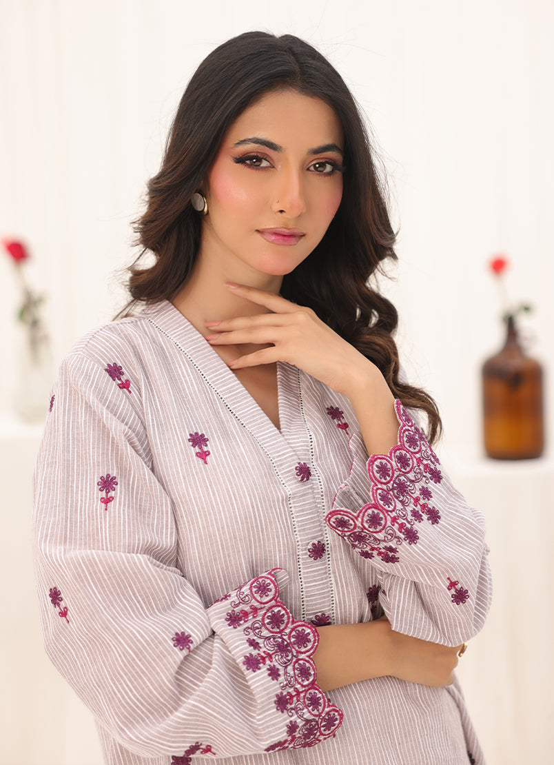 1 Pc Casual Kurti  - ZL25-C02-02