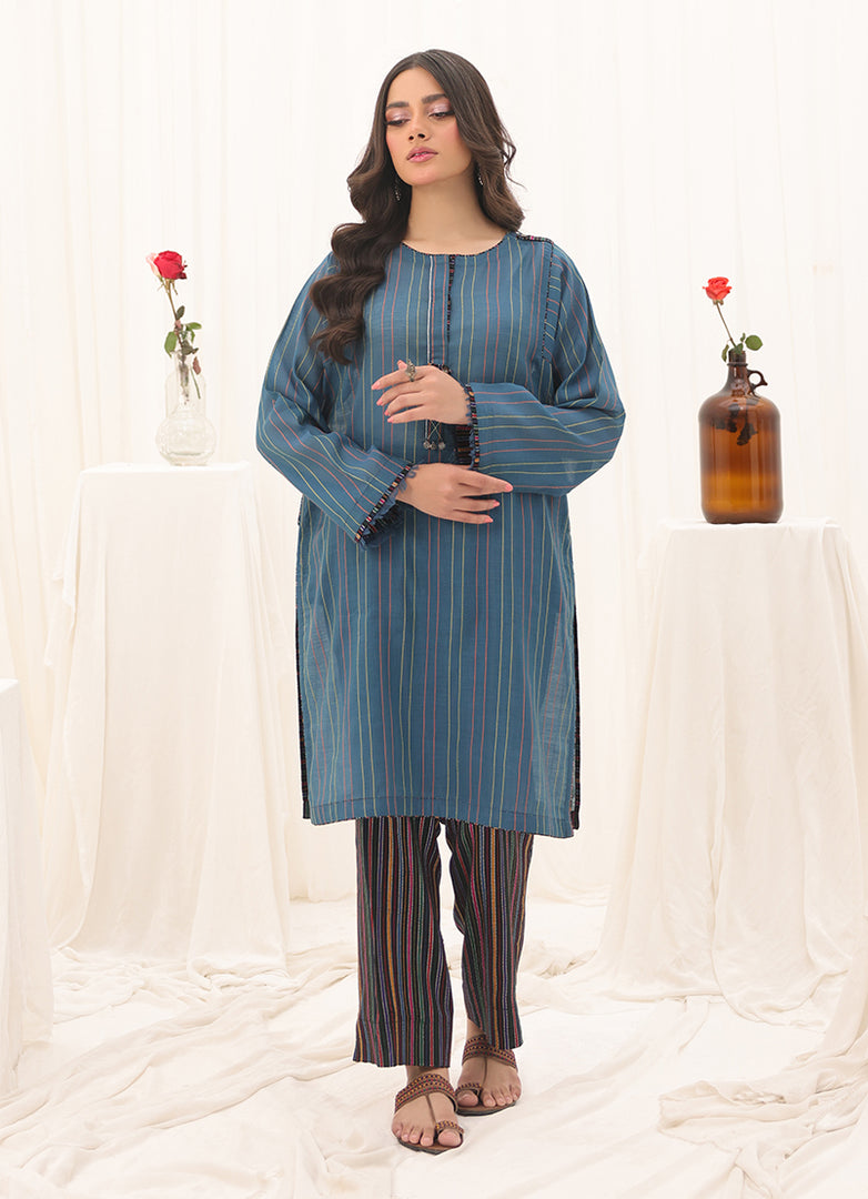 2 Pc Embroidered Set - ZL25-C14-02