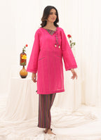 2 Pc Embroidered Set - ZL25-C14-03