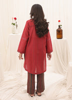 2 Pc Embroidered Set - ZL25-C14-01