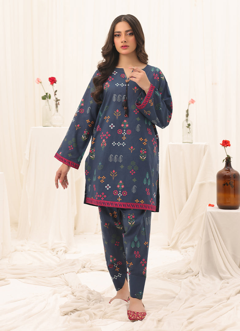 2 Pc Casual Co-Ord Set - ZL25-C07-05