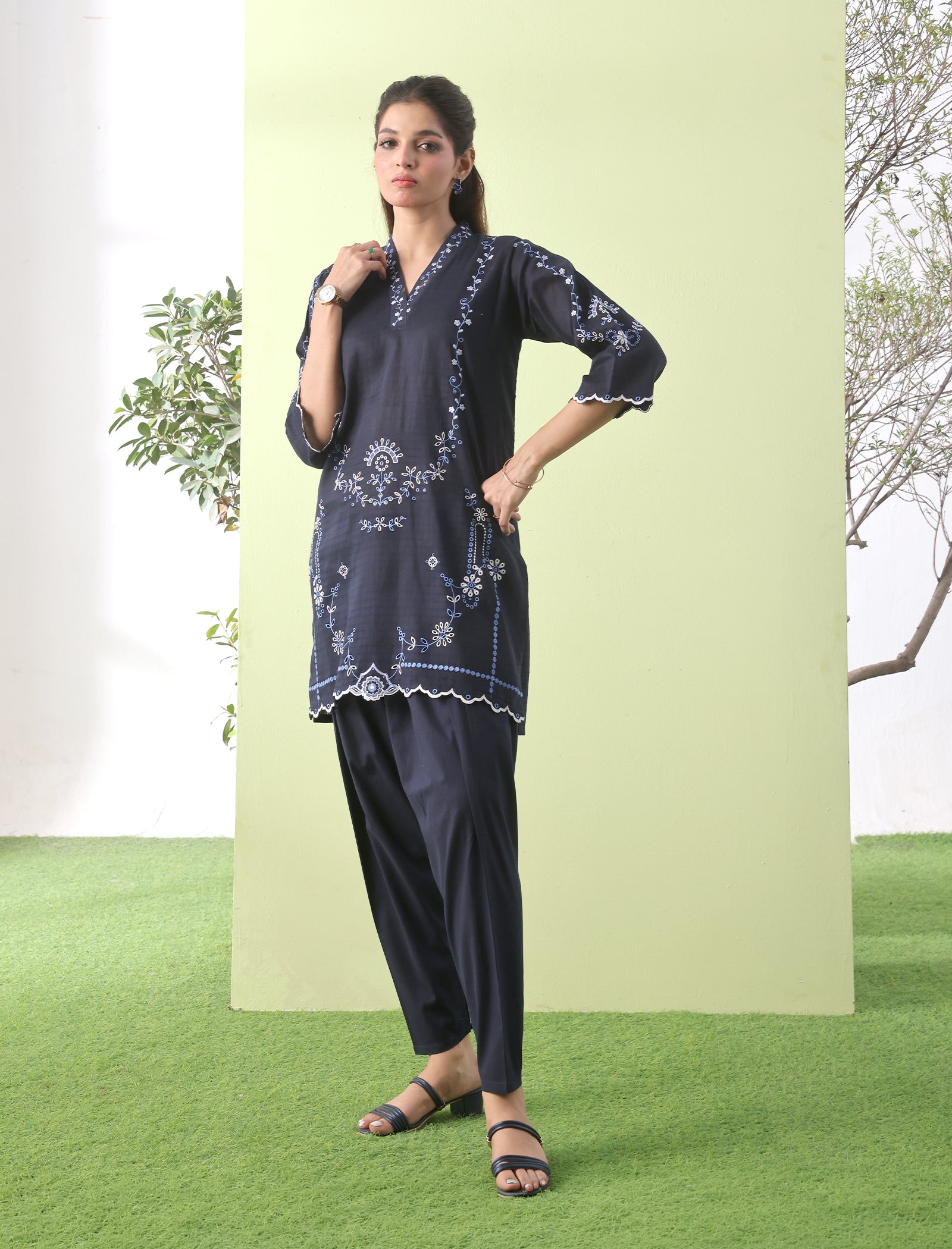 2 Pc Casual Coords Set Main image