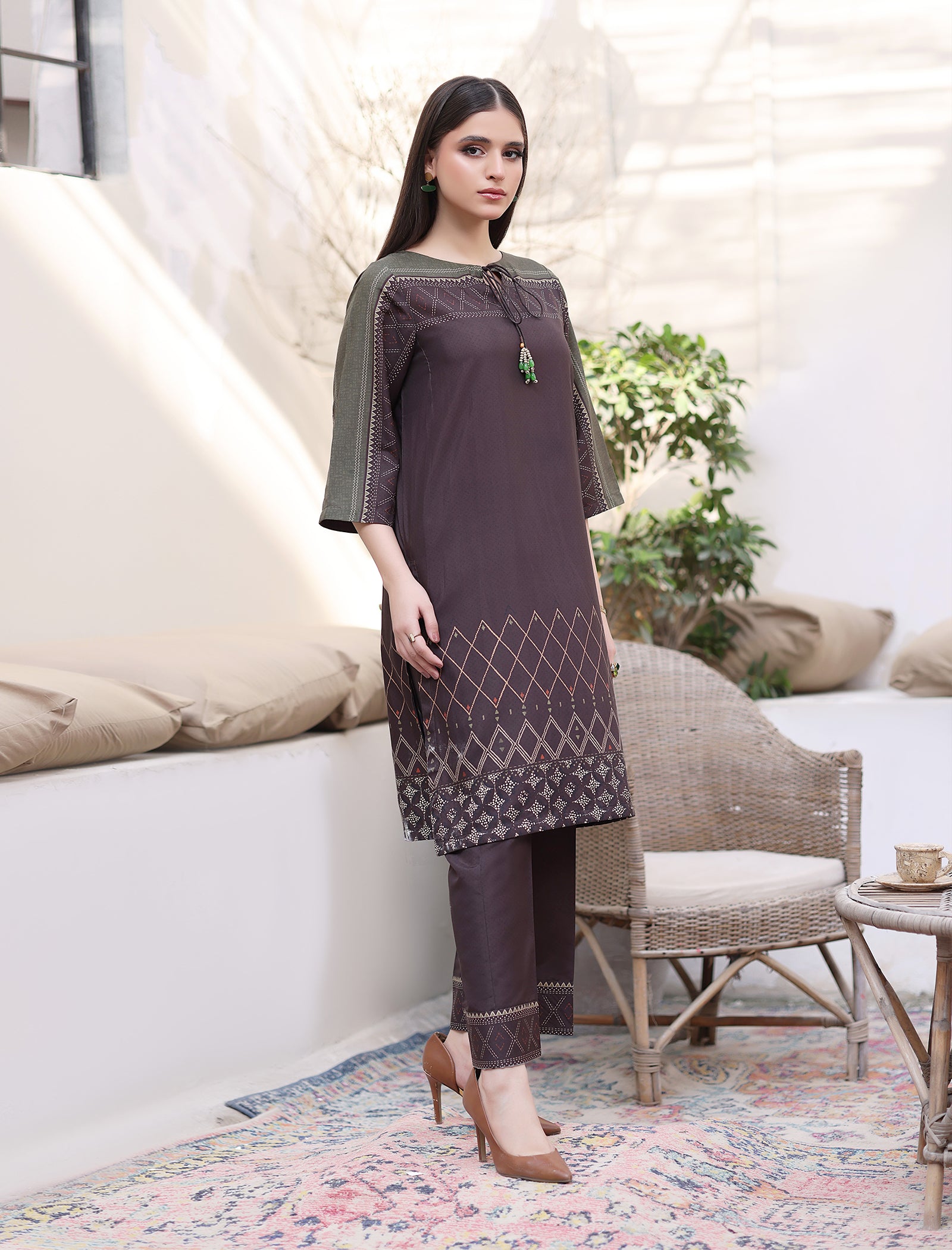 2pc Casual Cords Set | ZL25-C25-05 Secondary image