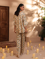 2 Pc Silk Formal Co-Ord Set