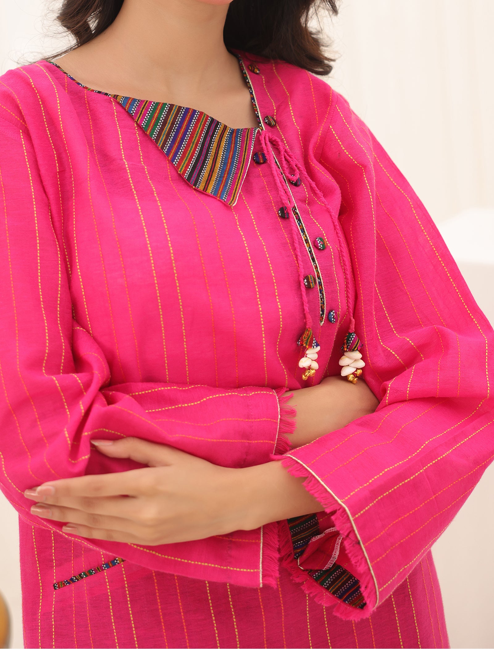 2 Pc Embroidered Set