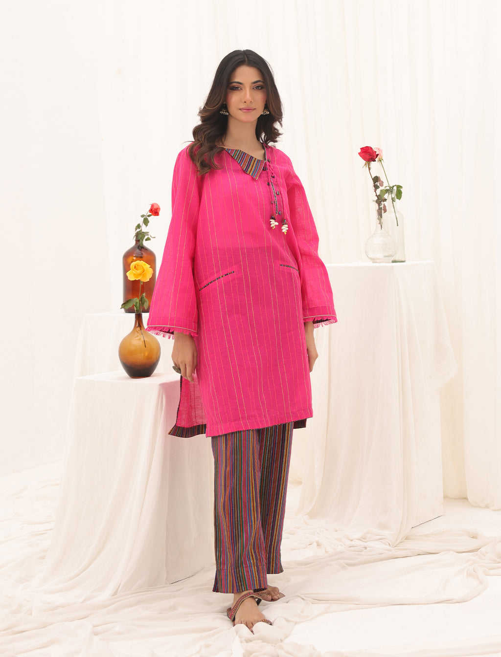 2 Pc Embroidered Set