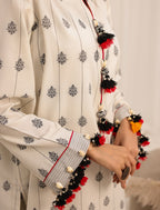 3 Pc Yarn Dyed Unstitched Suit