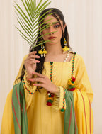 3 Pc Yarn Dyed Unstitched Suit